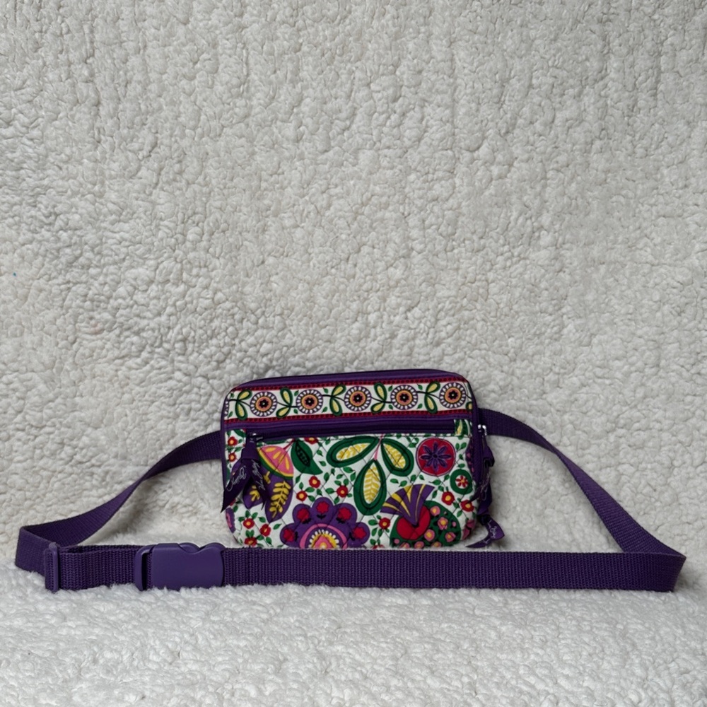 Vera Bradley Viva La Vera Pattern Belt Bag Fanny or Crossbody Designer NWOT